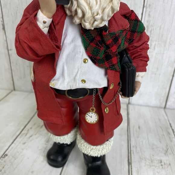 2000 Clothtique Possible Dreams Dressed For Success Santa Cell Phone - Picture 10 of 11